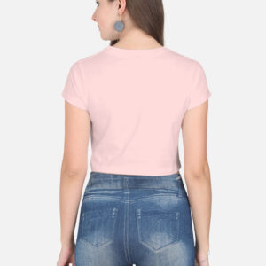 Alternative view of Crop Top - Baby Pink