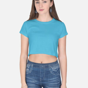 Crop Top - Sky Blue
